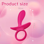 Anal Butt Plug, Silicone Anal Beads Butt Plugs Anal Beads Plugs With A Ring Anal Plug Training Anal Beads Butt Plug For Men Women Couple