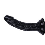 Curved Mini 5.3 Inches Realistic Dildo for Beginners as Adult Sex Toys of Anal Plug, for Buttom Play and G spot Stimulator (Black)