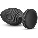 Sex Toys – Spark Silicone Plug – Large 6.5 Inch – Tapered Beginner Butt Plug With Stayput Design & Suction Cup Base – Ultra-Smooth Anal Plug For Men, Women & Couples – Carbon Fiber