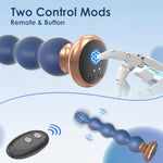 Vibrating Anal Beads Butt Plug Vibrator Anal Toy For Men And Women, 10 Vibration Modes Prostate Massager Male Vibrator Remote Control Bullet Vibrator G Spot Stimulor Adult Sex Toys Couple Play