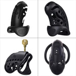 Electric Shock Male Cock Cage Chastity Device Set 9 E-Stim Intensities Chastity Lock With 3 Rings Penis Plug Remote Control Sm Bondage Adult Sex Toys For Men Penis Testicle Stimulation Exercise