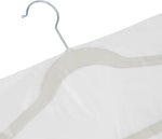 50 Pack Clear Plastic Garment Bags for Hanging Clothes, Dry Cleaner Bag Clothing Protector Covers (21 x 40 In), Normal