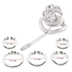 Male Chastity Virginity Lock Ergonomic Design Cock Cage With Tube K1045 (45Mm M Size)