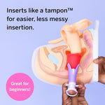 Teen Menstrual Cup Kit - Best First Period Cup Starter Kit - Wash, 20 Wipes, Lube, Public Restroom Carry Cup & Storage Bag - Proven to Be What You Need to Become A Successful Cup User