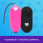 Remote Control G Spot Panty Vibrator for Couples, Pink