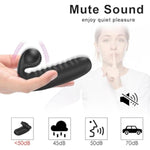 Silicone G Spot Clitoris Vibrator for Women - Mini Finger Masturbator with Anal Stimulation and Teasing