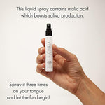 Slow Sex Line Mouthwatering Spray - Premium Dry Mouth Solution And Deep Throat Spray For Adults - Sex Mouth Spray For Oral Play - Ultimate Oral Best Dry Mouth Treatment - 0.44Fl Oz