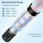 Vibrator Wand Vibrating Massager With Display, Penis Pump Sex Toy, Automatic Male Masturbator Adult Toy