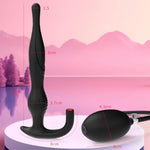 Silicone Anal Plugs For G-Spot Stimulation And Prostate Massage Extra Long Inflatable Analplugs Wearable Butt Plug Adult Sex Toys