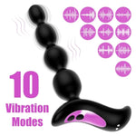 Vibrating Anal Beads + 20.3 Inch Extra Large Long Dildo