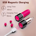 Adult Sex Toys Lipstick Vibrator - Mini Vibrators For Clit, G-Spot & Nipple Stimulation, Rechargeable & Discreet Electric Massagers, Waterproof Portable Toys Women Couples Sex Toys