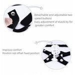 Chastity Belt Bdsm Male Chastity Cage Belt Chastity Belt For Men Chastity Devices Anti-Off Accessories Adjustable Auxiliary Belt (Black)
