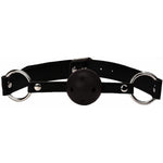 Breathable Ball Gag, Bondage Mouth Gag, Leather Adjustable Strap, (Bdsm Kit, Sex Toys, Bondage, Dominatrix Toys, Mouth Gag, Ballgags, Restraint, Gags, Bondage Gear, Ball Gags)