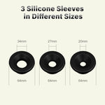 Penis Vacuum Pump, Manual Penis Enlarger Enlargement Extend Pump Air Pressure Device, Adult Male Sex Toys For Men Stronger Bigger Erections With 3Pcs Suction Sleeves