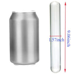 Large Transparent Glass Double-Ended Butt Plug for Men and Women, 4cm G-Spot Stimulation Sex Toy