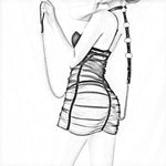 Adult Bondage Chains Set With Anal Hooks Restraints Toys Adjustable Leash & Collar Fetish Gear For Couples All Levels