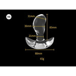 Anal Butt Plug Training Anal Sex Toy For Beginner Bdsm Toys Fetish Masturbation Spot Stimulation Dildo Soft 4 Sizes For Women And Couples(Xs)