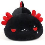 Plush Axolotl Toy Plush Pillow Axolotl Stuffed Animal Toy Cute Plushies Kids Plush Toy Pillow(Black,30Cm/11.8In)