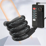 Electric Shock Bondage Masturbation Penis Ring Male Winding Exercise Cock Ring Electric Shock Trainer Sex Toy