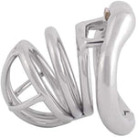 Stainless Steel Male Chastity Device Ergonomic Design Male Adult Game Sex Toy K140 (40Mm/ S Size)