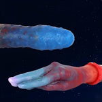 Double Headed Realistic Long Dildo G-Spot Massage Monster Sex Toys, Realistic Hand Pellet Stimulating Dual Purpose Anal Plugs Adult Sex Toys For Lesbian Gay Women Men Couples (Multicolor)