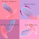 Silicone Anal Plugs For Women Massive Butt Plugs For Anal Training Wearable Adult Sex Toys For Massage Male Prostate For Outside (L)