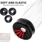 3PCS Universal Silicone Penis Pump Sleeve Cock Pump Replacement, Highly Elastic Penis Extender Sleeve Cover for Penis Pumps, Soft &Comfortable Silicone Rubber Penis Enlarger Vacuum Pump Accessories