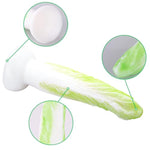 9.05" Huge Anal Plug,Silicone Buttplug Large Anal Dildo With Suction Cup, Giant Butt Plug Cabbage Shape Xl Butt Plug Anal Sex Toys For Advanced Women Men