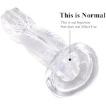 10Inch Huge Realistic Dildo,Snake Animal Dildos With Strong Suction Cup,Thick Anal Adult Sex Toys For Women/Men Couple,Large Clear Penis Dong For Vaginal G-Spot