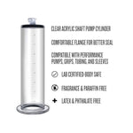 Acrylic Penis Pump Cylinder, 2.25 Inch X 9 Inch - Laser Etched Measurements - Replacement Vacuum Tube For Nterchange Compatible Performance Collection Pump Systems - Male Sex Toys