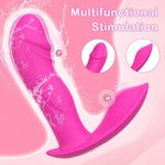 App Remote Control Wearable Vibrator - G Spot Vibrators With 9 Vibration Modes 2 Powerful Motors & Dual Stimulation Waterproof Dildo Panty Vibrator Adult Sex Toys For Women Couples