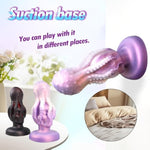 Anal Dildo With Suction Cup Base For Hands-Free Play Silicone Realistic Dildo Tentacle Anal Butt Plug For Anus Dilation Prostate Stimulation Adult Sex Toy For Men Women Couple Gray Xl 8.07’’