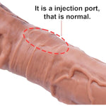 20.5*2.2" Huge Double Ended Thick Dildo For Women, Extra Large Silicone Anal-Vaginal Realistic Dildo, Flexible, Giant And Long Double Sided Realistic Glans, Suitable For Couples Lesbian And Gay Games