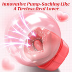 Vibrator Tongue Toy For Women - 6D Real Touch Big Mouth Sucking Vibrator Adult Toys, Discreet Mini Vibrators Rose Sex Toy, Clit Nipple Toys & Clitoral Pump Vibrater Mimic Oral Sex, Vibradores Sexual