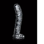 Icicles No.60 Glass G-Spot Dildo | Harness Compatilbe Strap-on Dildos | P-Spot
