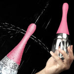 Electric Enema Douche Anti Back-Flow, Silicone Enema Douche Reusable Anal Douche Cleaner For Men Women Enema Bulb With 3 Clean Intensities Butt Anal Travel Bottle Cleaner Kit