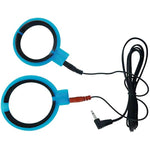 Bi-Polar Silicone Cock Ring Set, Blue (Ze-Vf676)