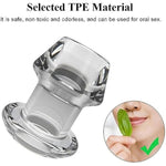 Hollow Vaginal Speculum Peeking Anal Butt Plug, Vagina Expander Tunnel Transparent Anus Dilation Dilator Bdsm Enema Sex Toys For Adult Women Gay Men