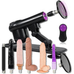 Sex Machine Thrusting Dildo Machine With Dildo Attachments And Remote Control, Automatic Sex Thrusting Machine For Women With Suction Cup Adapter, Adult Sex Toys With 7 Attachments 3Xlr Connector