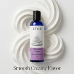 Whipped Cream Flavored Massage Oil with Vitamin E - Warming Edible Body Oil for Couples Massage - Sweet Almond and Coconut Oil Blend - Smooth Glide Skin Therapy for Men and Women - 4 oz
