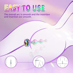 Small Medium Large Metal Anal Beads & Butt Plug Set – Graduated Stainless Steel Anal Trainer Pack For Men, Women, And Couples – Prostate Massager With Luxury Jewelry Design (Set Of 3) Metal Buttplug