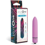 Travel Vibrating Bullet, Massage Stick, Body-Safe Silicone, Waterproof, Personal Massager, Whisper-Quiet Motor, Pink