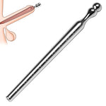 Urethral Sounds Stainless Steel Penis Plug Masturbation Rod Urethral Dilator Bladder Stimulation Long Inserts Catheter Sounds Sex Toys for Men Beginners (M)