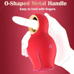 Vibrator Rose Sex Toy For Woman - Female Sex Toys Sucking Nipple Vibrator With 9 Sucking Modes, Usb Rechargeable & Smooth Touch Clitoral Stimulator, Rose Adult Sex Toys For Couples Oral Sex Pleasure