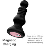 Anal Plugs Adult Sex Toys Anal Dildos,Anal Vibrator With 10 Vibrating Modes. Anal Toys Buttplug,Thrusting Vibrating Prostate Massager. Anal Vibrator For Woman And Couples(Black)