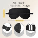 Adjustable 100% Mulberry Silk Sleep Mask