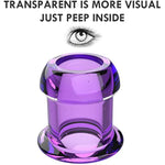 Butt Plug Douche Enema Anal Dilator Hollow Anal Plug Sex Toys For Woman Men Gay Prostata Massager Peep Vaginal Sex Products Anal Dilation Purple