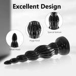 Giant Extra Long Knot Anal Plug Dildos, 14.5In Thick Anal Dildo Anal Beads Sex Toys For Advanced Users, Unisex Prostate Massager Butt Plug Anus Dilator For Men Women