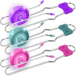 Retro Light Up Gyro Wheels Set For Kids- Includes 3, 8.5 Inch Rail Twisters, Mesmerizing Spinning And Lighting Effects Design- Top Fun Gift For Boys And Girls