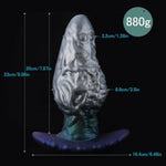 Silicone Anal Plug, 9' X 3.5' Large Butt Plug Dildo With Curved Base & Slender Waist, Adult Sex Toys For Advanced Women Men Xxl